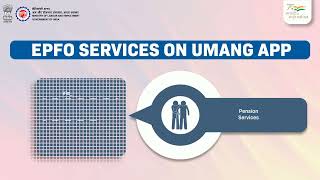 EPFO  Services on  UMANG App [upl. by Dombrowski788]