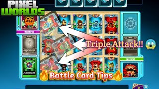 The quotBattle Card Is Not Profitablequot amp Basic Tips  Pixel Worlds [upl. by Rodie676]