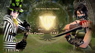 SOULCALIBUR VI Character Creation Alice Cooper [upl. by Enetsirk]