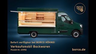 Verkaufsmobil Backenwaren  Frühstück von Borco Höhns 65992 [upl. by Lucilla]