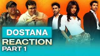 Dostana Reaction Part 1  One of the Funniest Indian Films [upl. by Haase]