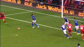 Liverpool v Oldham Aspas goal HD [upl. by Eustazio14]