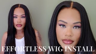 EFFORTLESS WIG INSTALL PREPLUCKED  PREBLEACHED WIG FOR BEGINNERS  ISEE HAIR X Arnell Armon [upl. by Erdnaxela]