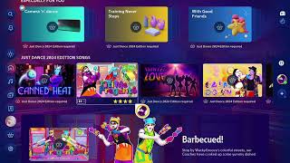 Everything the Just Dance 2024 Edition Demo comes with PS5 [upl. by Llerred]