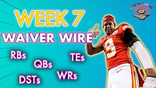 Week 7 Waiver Wire amp Injury Recap  Fantasy Football 2024 [upl. by Atsed]