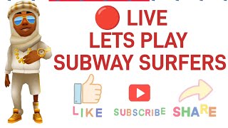 SUBWAY SURFERS 🔴 LIVE [upl. by Oahc]