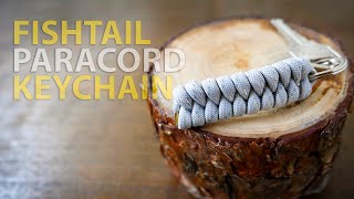 The Easiest Paracord Keychain  PARACORD KNOTS [upl. by Klayman]