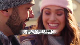 HP Sprocket 2in1 Portable Photo Printer amp Camera w 8GB SD Card amp Paper on QVC [upl. by Peednas660]