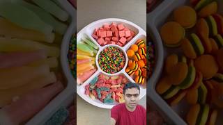 Candy Platter candy nerdscandy satisfying candys sweet candying snacks gummy [upl. by Lily]