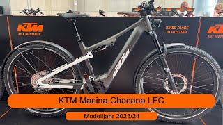 KTM Macina Chacana LFC  Modelljahr 2023  2024 [upl. by Tterab655]