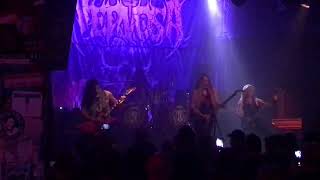 Death  NERVOSA  at Reggie’s Rock Club in Chicago Illinois 10132024 [upl. by Lavinia935]