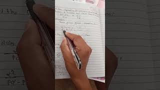 mathematics quadratics equation solution tips and ideaengineering youtubeshorts [upl. by Melar6]