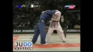 JUDO 1999 World Championships Kosei Inoue 井上 康生 JPN – SungHo Jang KOR [upl. by Irej]