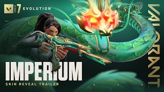 RISE OF THE DRAGON KINGS  Imperium Skin Reveal Trailer  VALORANT [upl. by Gwennie]