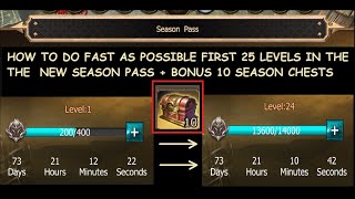 Drakensang Online  Season Pass FAST 125 level Guide [upl. by Irma]