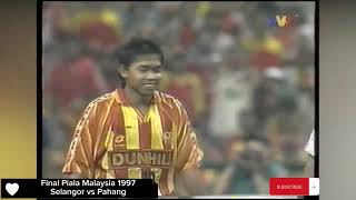 Final Piala Malaysia 1997  Selangor vs Pahang [upl. by Pascal]