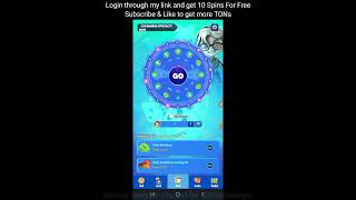 Spin The Wheel And Earn USDT For Free  USDT Earning New Telegram Bot [upl. by Eerol]