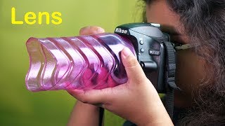 How to make Macro lens for DSLR using Plastic Bottle [upl. by Andersen]