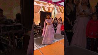 Bridal sangeet dance  youtube minivlog vlog bride dance [upl. by Lilahk]