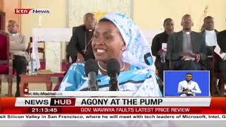 Machakos governor Wavinya Ndeti urges Ruto bring down high prices of fuel [upl. by Zippora]