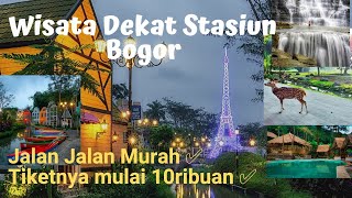 7 Wisata dekat Stasiun Bogor yang paling hits Jalan jalan murah di Bogor [upl. by Trebreh148]