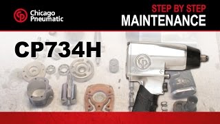 CP734H Impact Wrench Tool Maintenance Demo [upl. by Liuka]