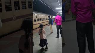 one old man got strucked at platform in villupuram railway station railway platform villupuram [upl. by Pietrek]