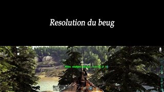 Tuto pour resoudre le bug  ecran scindé noir Ark Ps4 [upl. by Oreves]