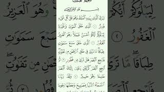 SurahMulk 29th Para quran [upl. by Otcefrep104]