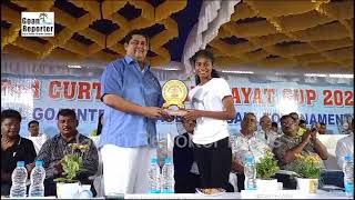 Goan Reporter News 32nd Curtorim Panchayat Cup 2024 All Goa Inter Village Football Tournament [upl. by Pinzler]