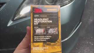 3M headlight restoration kit review [upl. by Aniat]