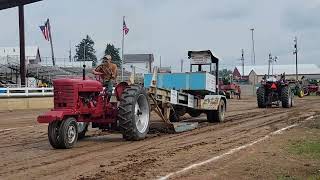 Lawrence County Fair tractor pull 5000 [upl. by Ecilegna]