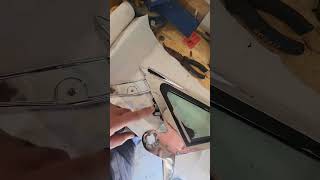 vent window overview rebuild 1965 mustang [upl. by Lebiram]