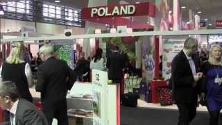 Polskie stoiska  targi Fruit Logistica 2014 [upl. by Kotta]