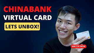 UNBOXING THE CHINABANK VIRTUAL CREDIT CARD [upl. by Dolf90]