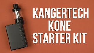 Распаковка Kangertech Kone Starter Kit Black [upl. by Pernell]