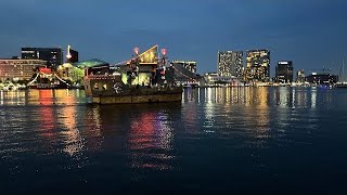 4th of July celebration at inner harbor BaltimoreUSAnight views of fireworks [upl. by Rivers]