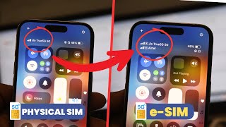 Airtel eSim Activation At Home  Airtel Sim To Airtel eSim Conversion  iPhone eSim Activation Hindi [upl. by Ateerys]