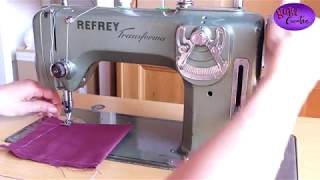 Cómo empezar a coser con Refrey Transforma 427 [upl. by Jordanson]