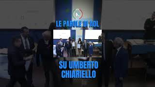 🔵📢 LE PAROLE DI ADL SU UMBERTO CHIARIELLO‼ [upl. by Lap31]