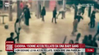 15enne accoltellato da una baby gang  Storie italiane 24102024 [upl. by Aynnat]