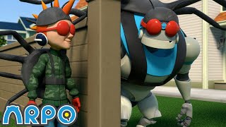 Arpo Gets REVENGE  ARPO The Robot  Funny Kids Cartoons  Kids TV Full Episodes [upl. by Maude]