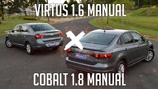 Comparativo Virtus 16 Manual x Cobalt 18 Manual [upl. by Wadell]