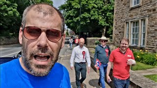 Germany Knife Horror Labour Heckles Godspeed Tommy Robinson [upl. by Garwood730]