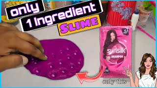 How to make no glue Shampoo slime 100 workingNo Borax No Activator Slime 🤯😱slimeAlice Slime [upl. by Eppillihp]