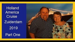 Holland America Zuiderdam 2019  Part One [upl. by Chiquia]