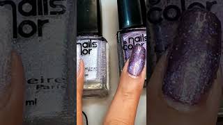 esmaltes holográficos de Lecleire nails unasdecoradas [upl. by Louie699]