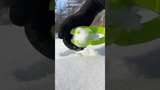 When a STAR snowball turns out PERFECT ✨shorts satisfying [upl. by Hebbe]