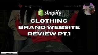 Clothing Brand Shopify Site Review Pt 1 DisturbingThePeace Shop [upl. by Anitniuq584]