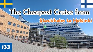 Our Cruise from Stockholm to Helsinki  Full details  Ravi Travel Vlogs [upl. by Sucitivel634]